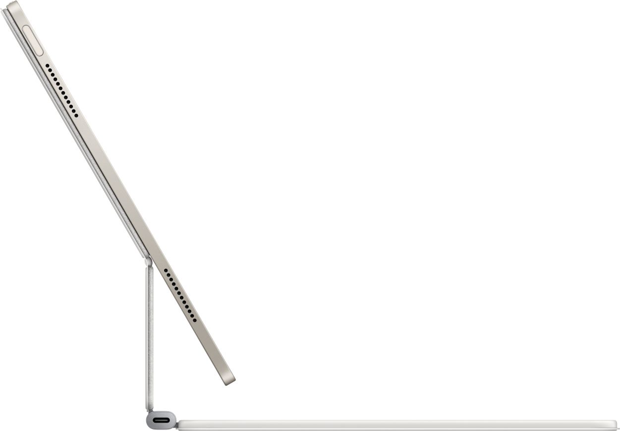 Apple - Magic Keyboard for iPad Air 13-inch (M3) - US English - White - Wholesales Supply