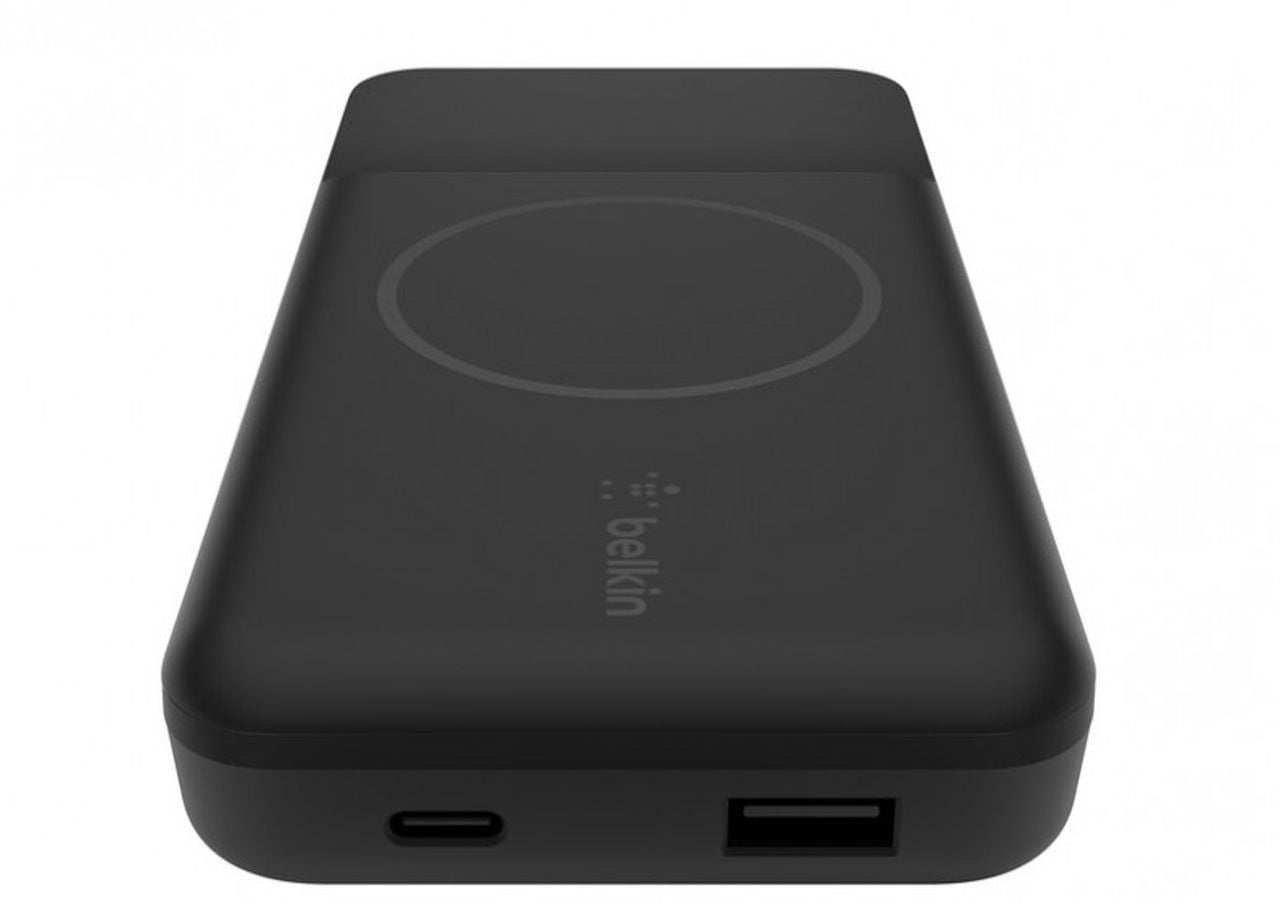 Belkin BoostCharge 10000mAh Magnetic Portable Wireless Charger with Magsafe Compatible - Black - Wholesales Supply