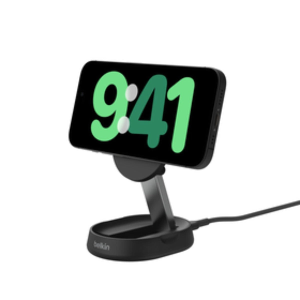 Belkin - Convertible Magnetic Charging Stand Qi2 - Black - Wholesales Supply