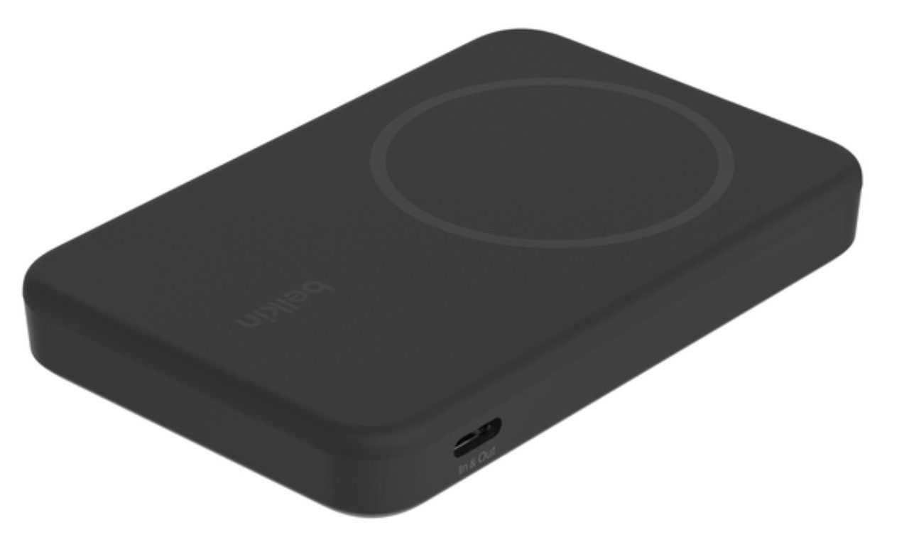 Belkin - Magnetic Power Bank Qi2 15W 5K - Black - Wholesales Supply