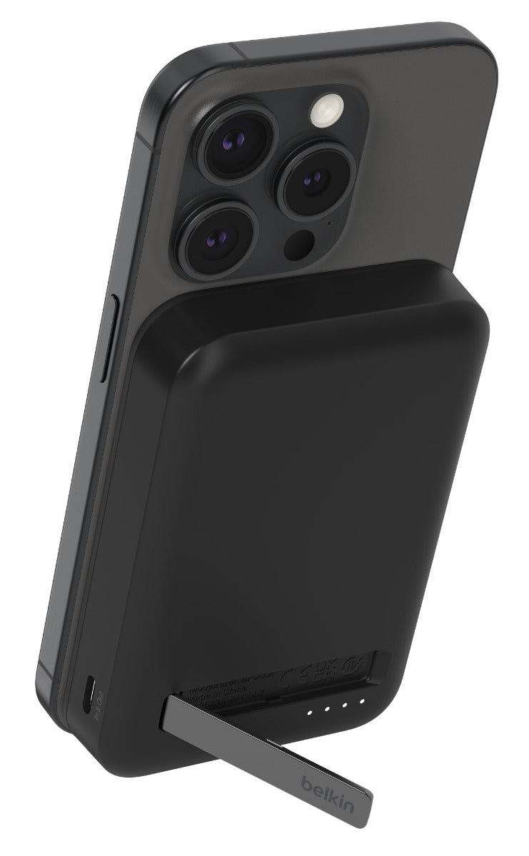 Belkin - Magnetic Power Bank Qi2 15W 8K - Black - Wholesales Supply