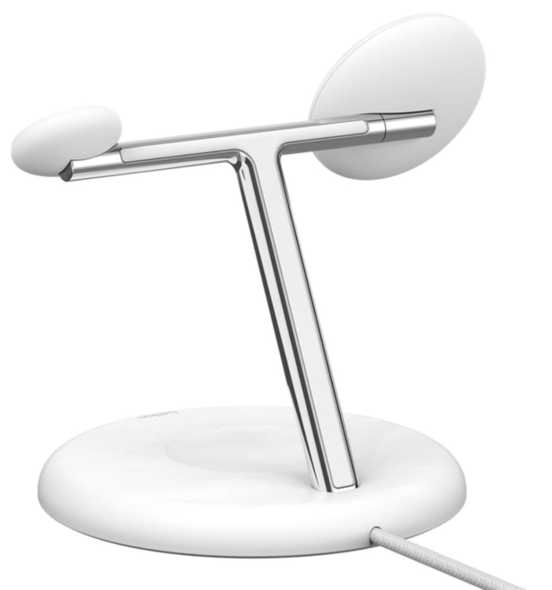 Belkin - 3-in-1 Magnetic Wireless Charging Stand - White - Wholesales Supply