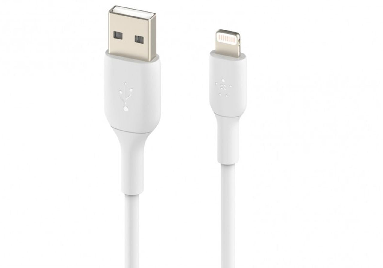 Belkin BoostCharge 1m Lightning to USB-A Cable - White - Wholesales Supply