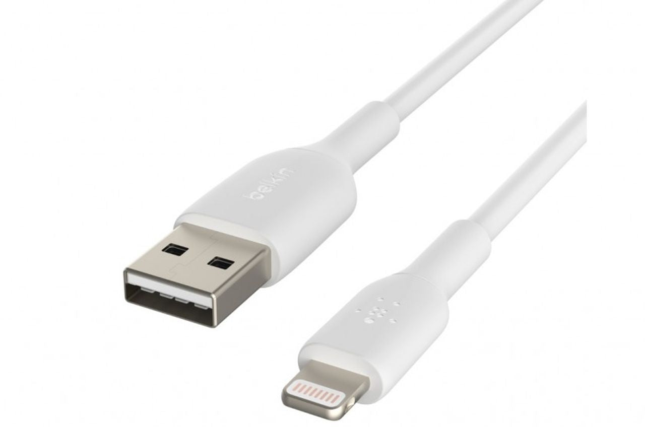 Belkin BoostCharge 1m Lightning to USB-A Cable - White - Wholesales Supply