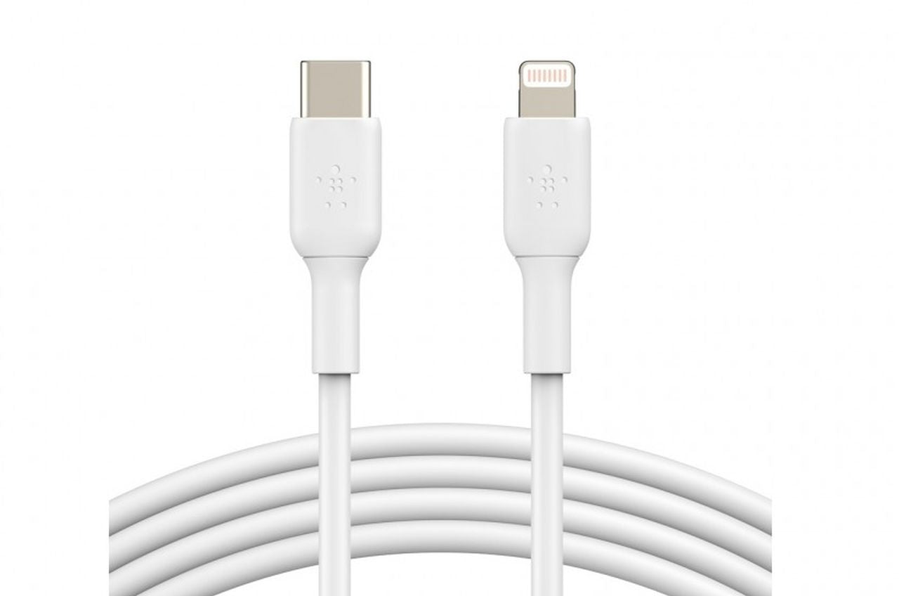 Belkin BoostCharge 1m USB-C to Lightning Cable - White - Wholesales Supply