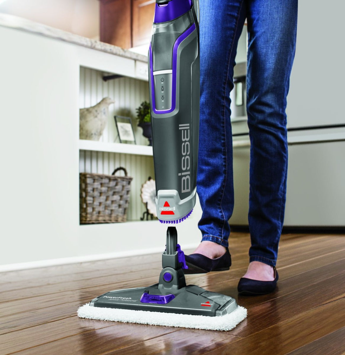 Bissell - PowerFresh Sanitiser Professional Steam Mop - Wholesales Supply