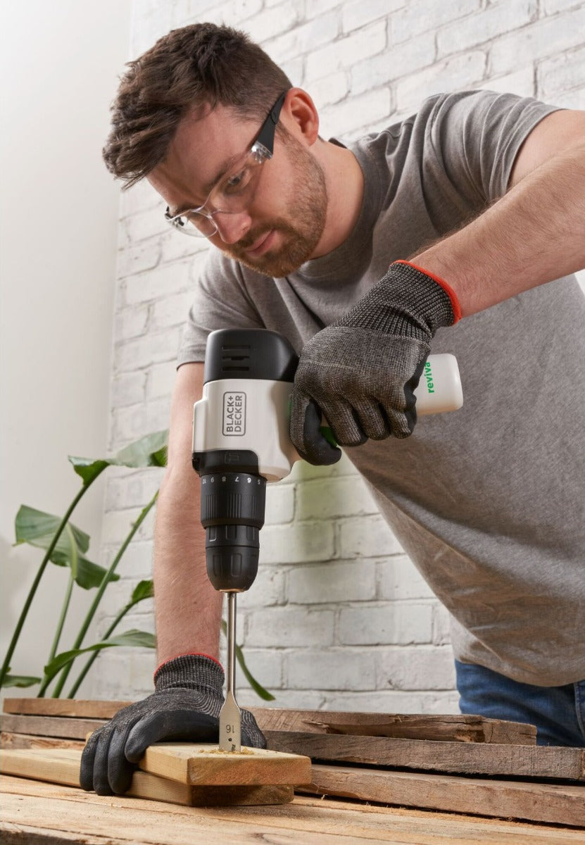 Black & Decker - 12V Lithium-Ion Reviva Hammer Drill - Wholesales Supply