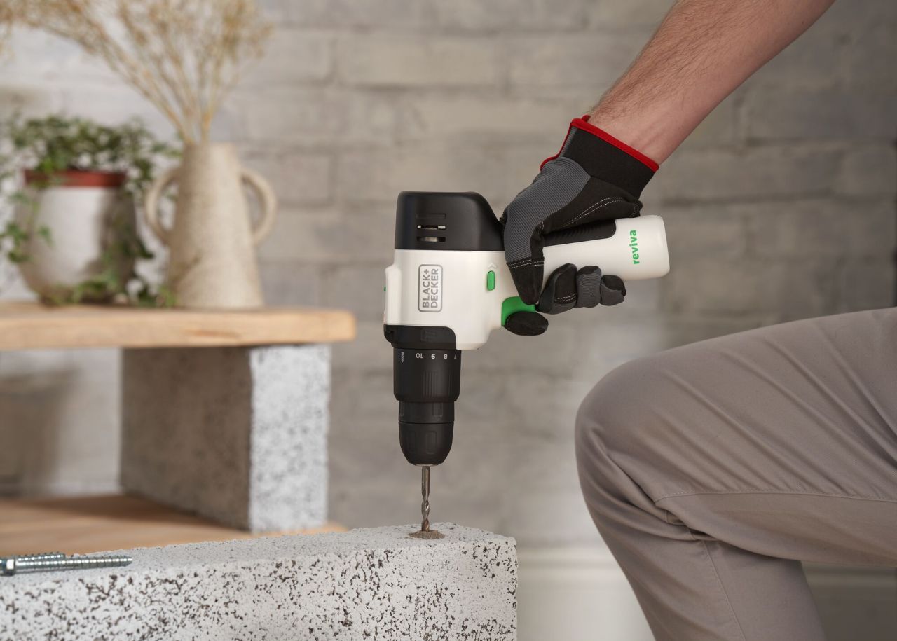 Black & Decker - 12V Lithium-Ion Reviva Hammer Drill - Wholesales Supply