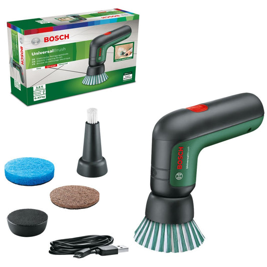 Bosch - 3.6 V Cordless Electric Power Cleaning Brush Cleaner Kit UniversalBrush - Wholesales Supply