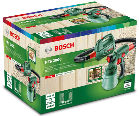 Bosch - 440W PFS 2000 Paint Spray System - Wholesales Supply