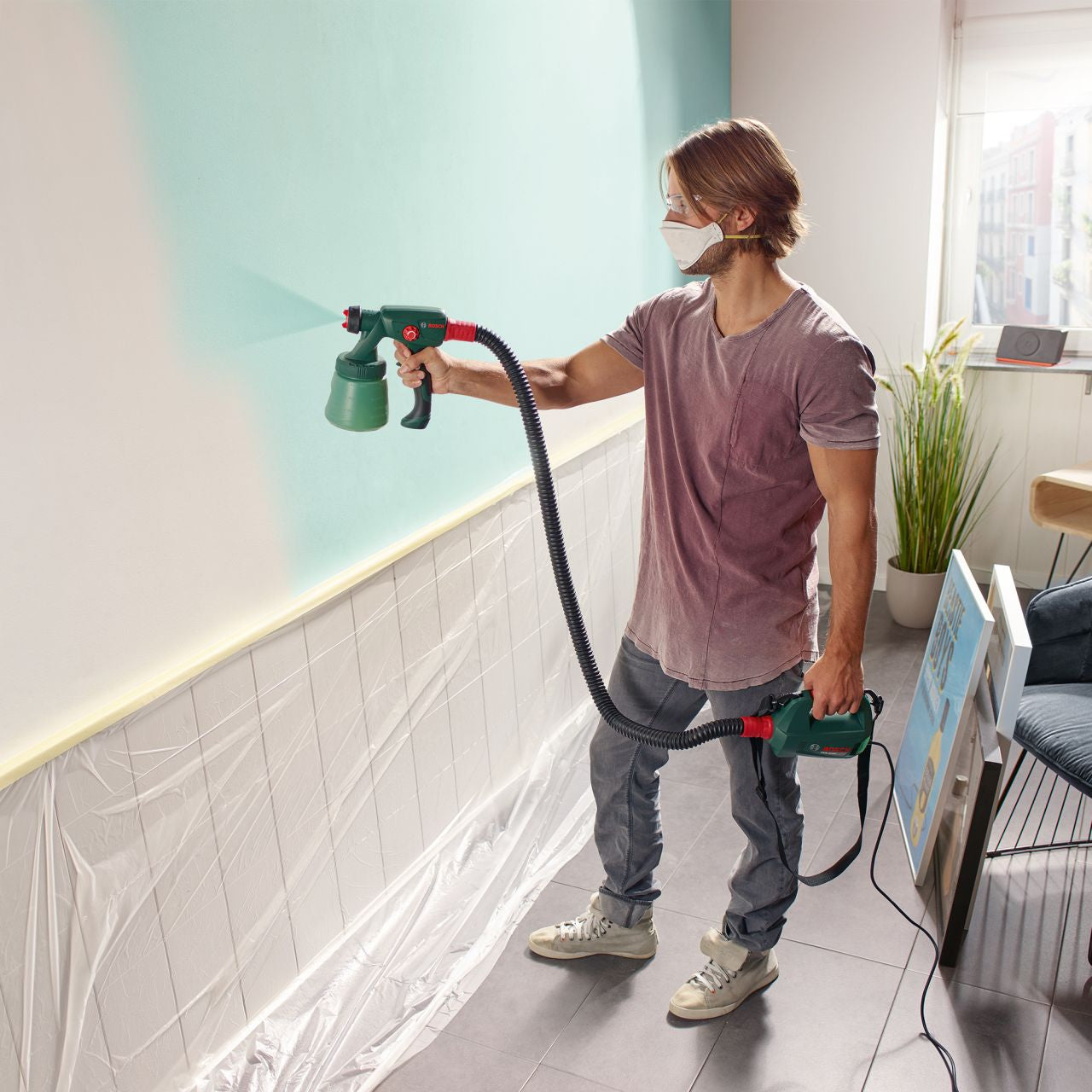 Bosch - 440W PFS 2000 Paint Spray System - Wholesales Supply