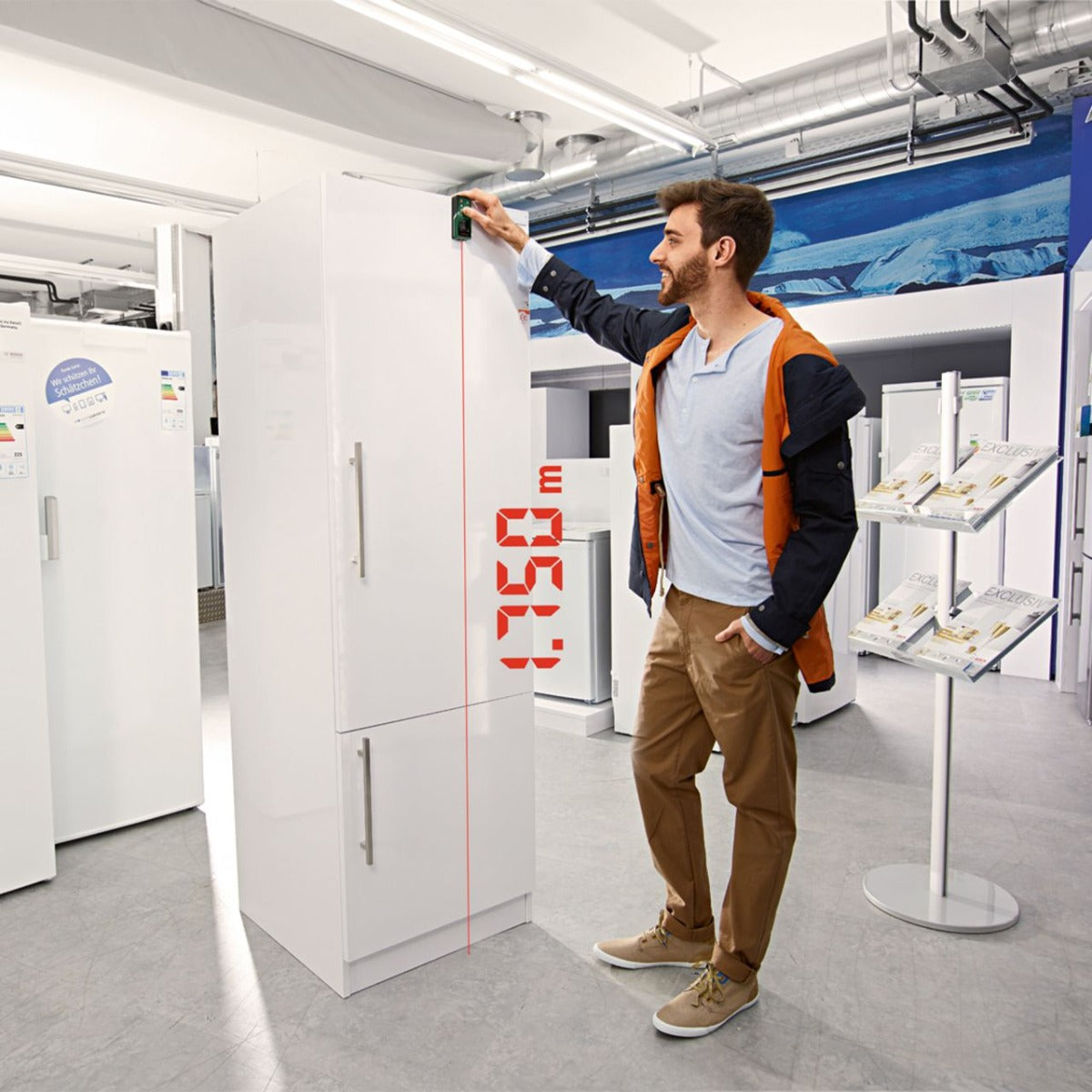 Bosch - Digital Laser Measure Universal Distance 30 - Wholesales Supply