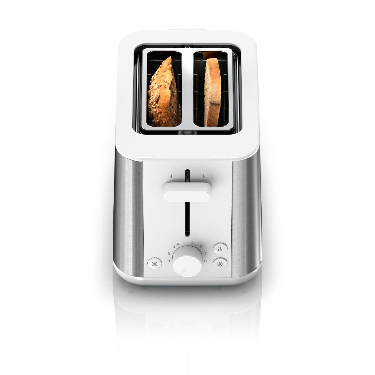 Braun - PurShine 2 Slice Toaster - White - Wholesales Supply