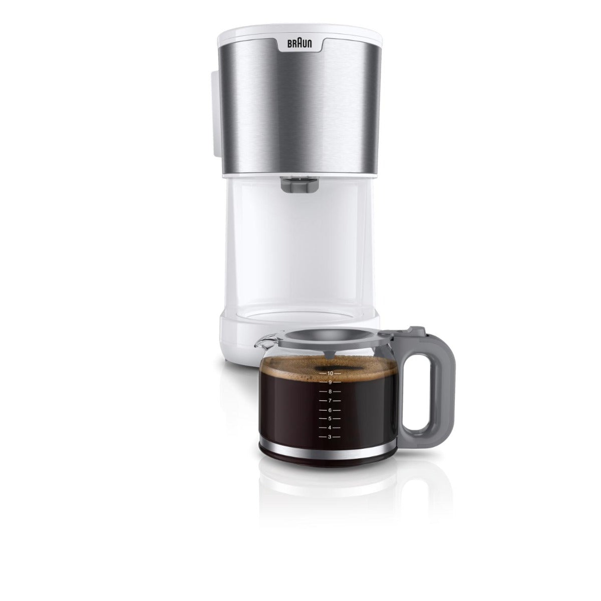 Braun - PurShine Drip Coffee Maker - White - Wholesales Supply