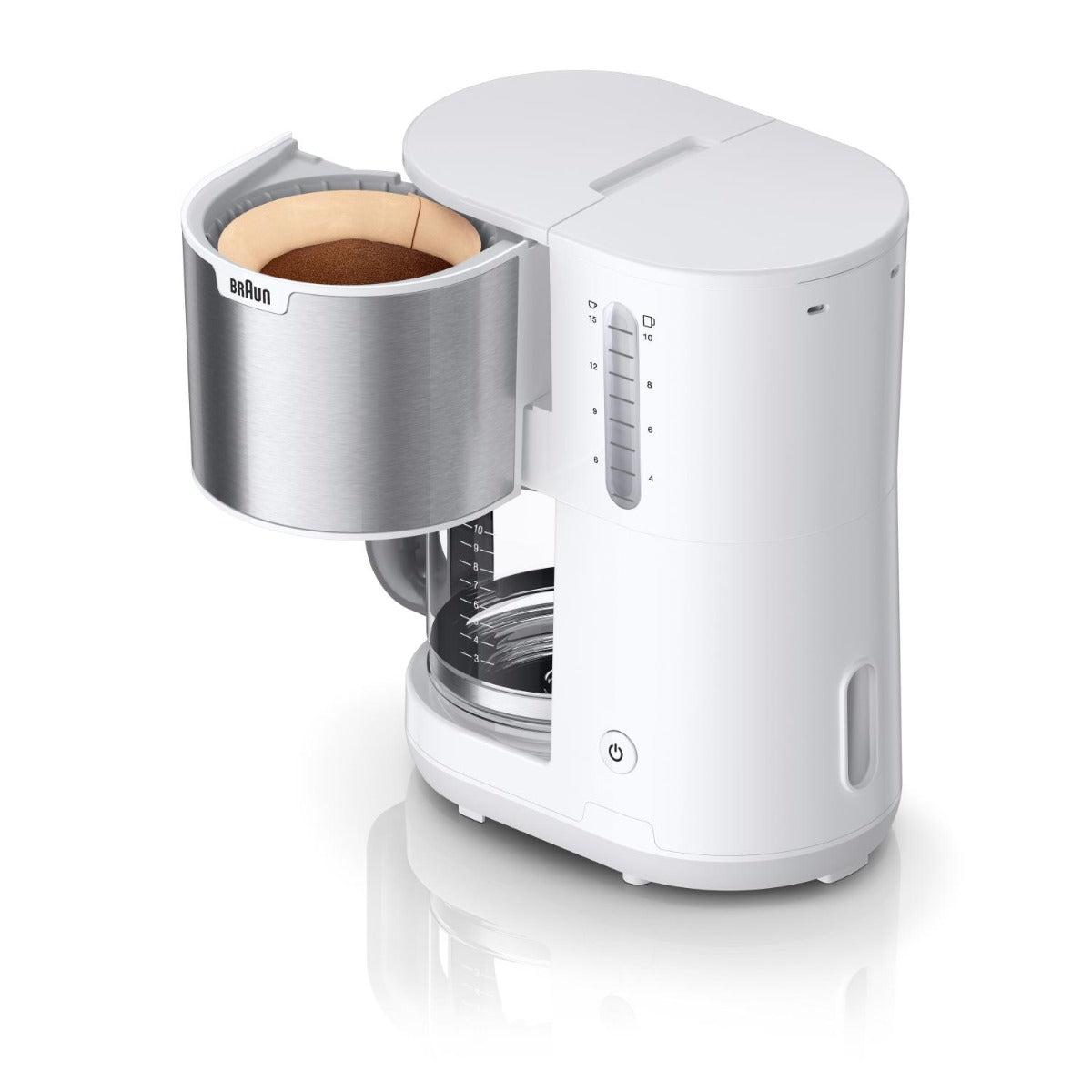Braun - PurShine Drip Coffee Maker - White - Wholesales Supply