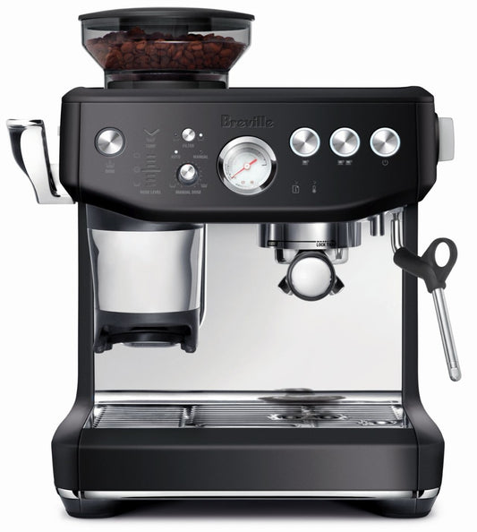 Breville - Barista Express Impress Assisted Tamping Coffee Machine - Black Truffle - Wholesales Supply