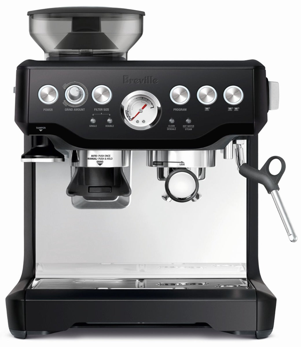 Breville - The Barista Express Coffee Machine - Black Truffle - Wholesales Supply