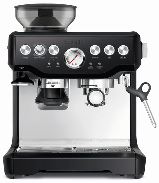 Breville - The Barista Express Coffee Machine - Black Truffle - Wholesales Supply