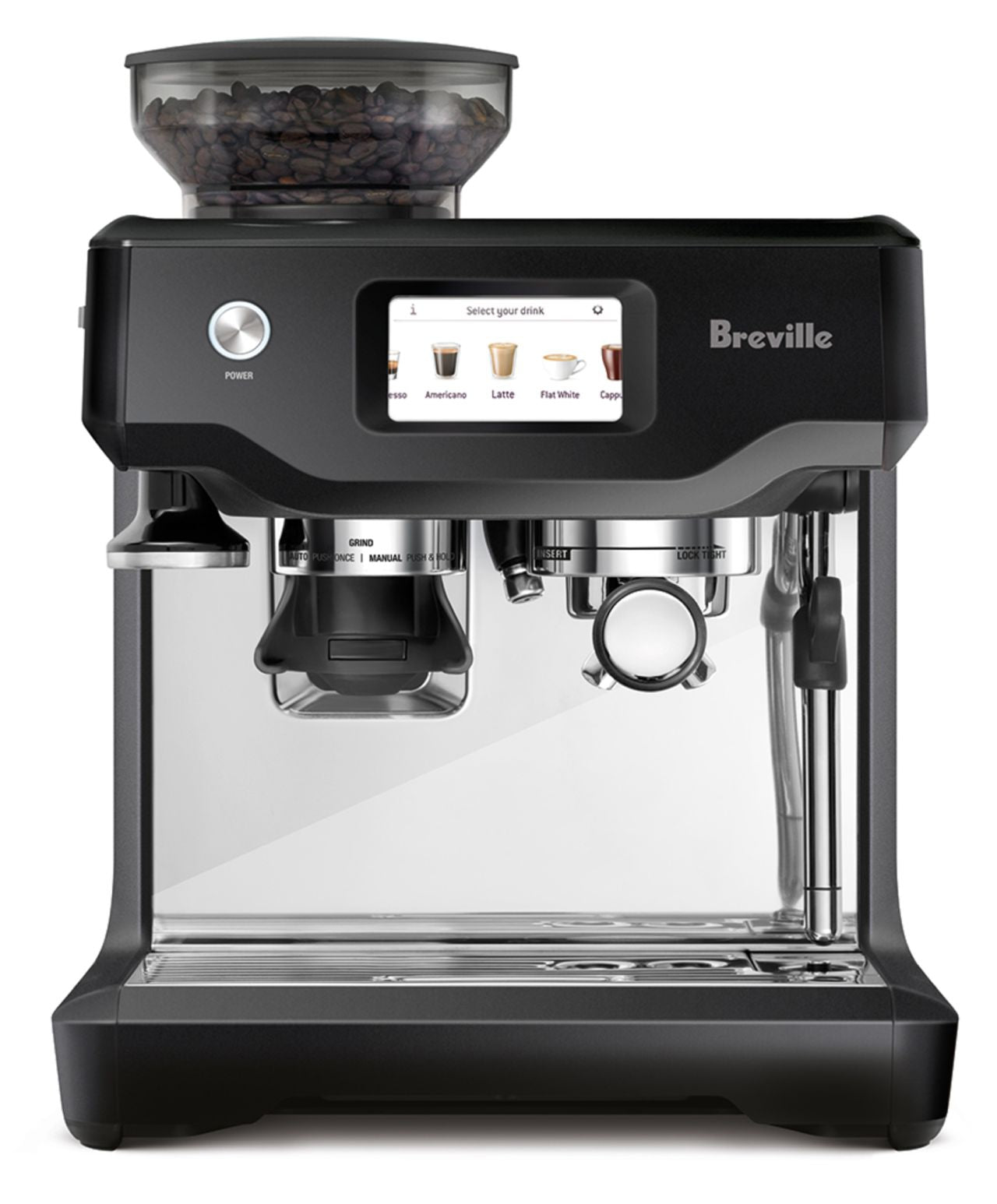 Breville - the Barista Touch Coffee Machine - Black Truffle - Wholesales Supply