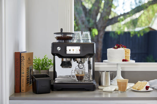 Breville - the Barista Touch Coffee Machine - Black Truffle - Wholesales Supply