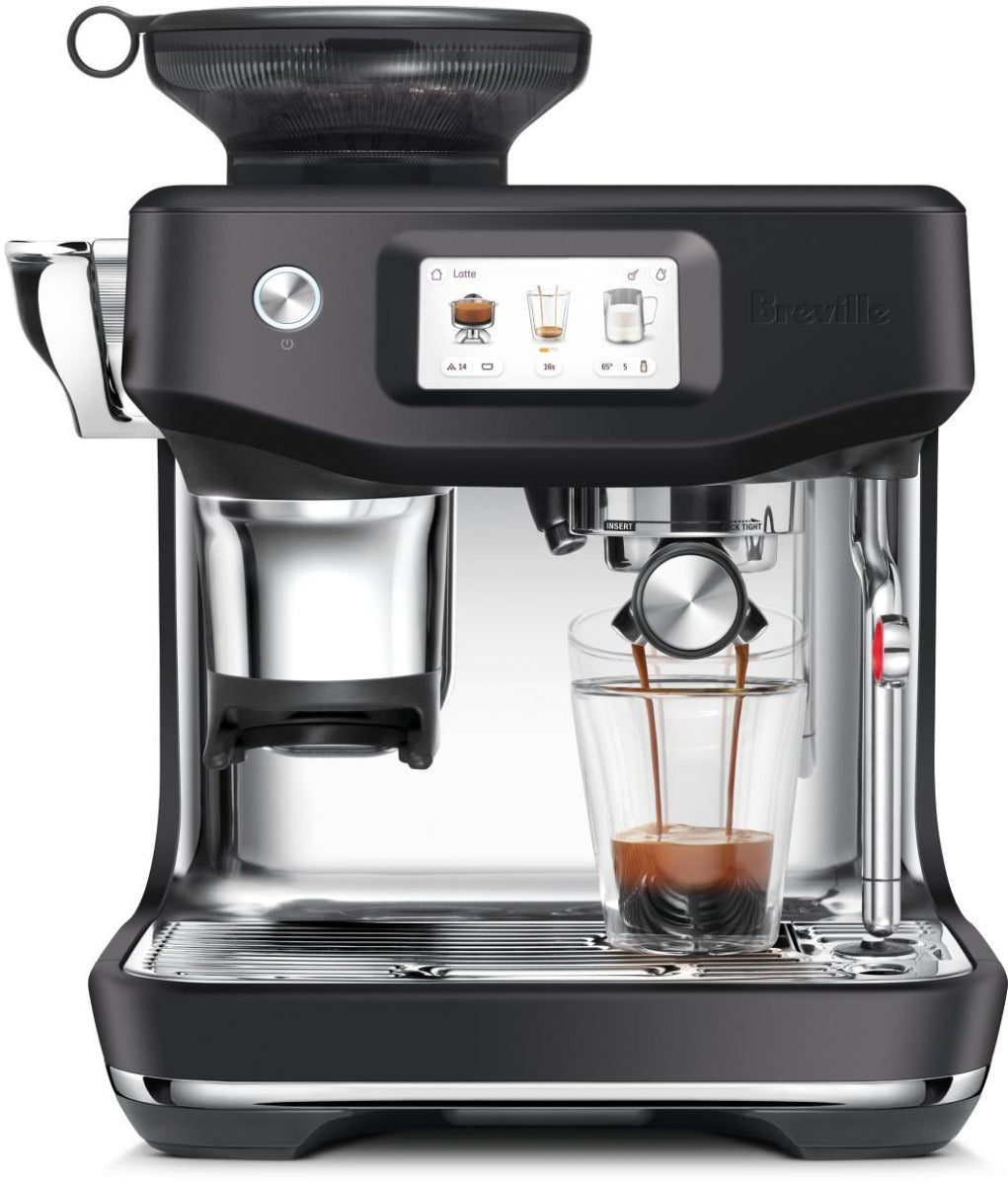 Breville - the Barista Touch Impress Coffee Machine - Black Truffle - Wholesales Supply