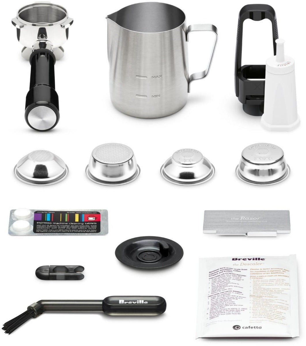 Breville - the Barista Touch Impress Coffee Machine - Black Truffle - Wholesales Supply
