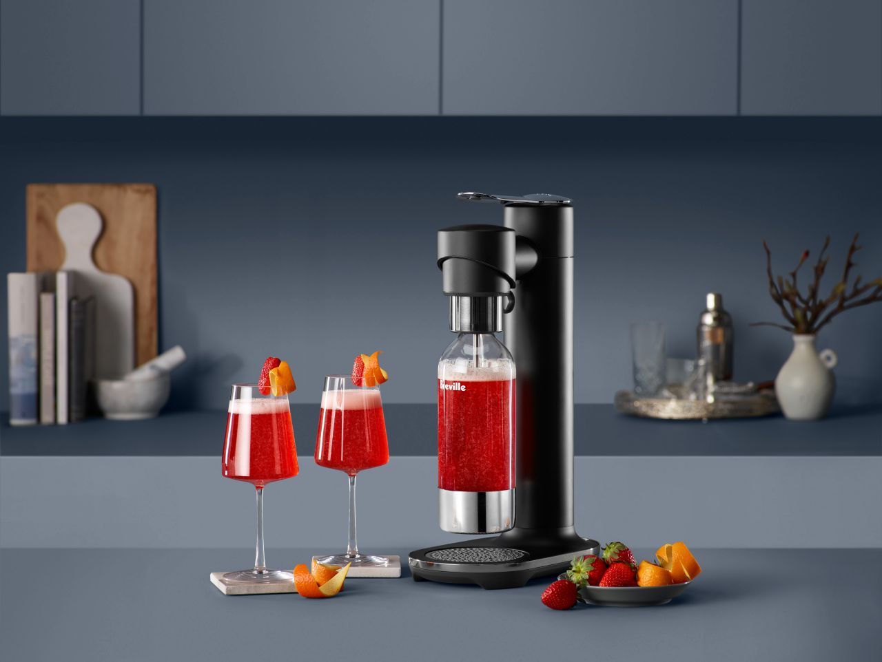 Breville - the InFizz Fusion - Black Truffle - Wholesales Supply