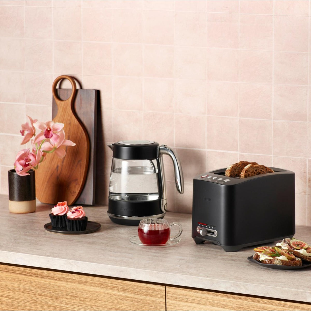 Breville - the Smart Toast 2 Slice - Black Truffle - Wholesales Supply