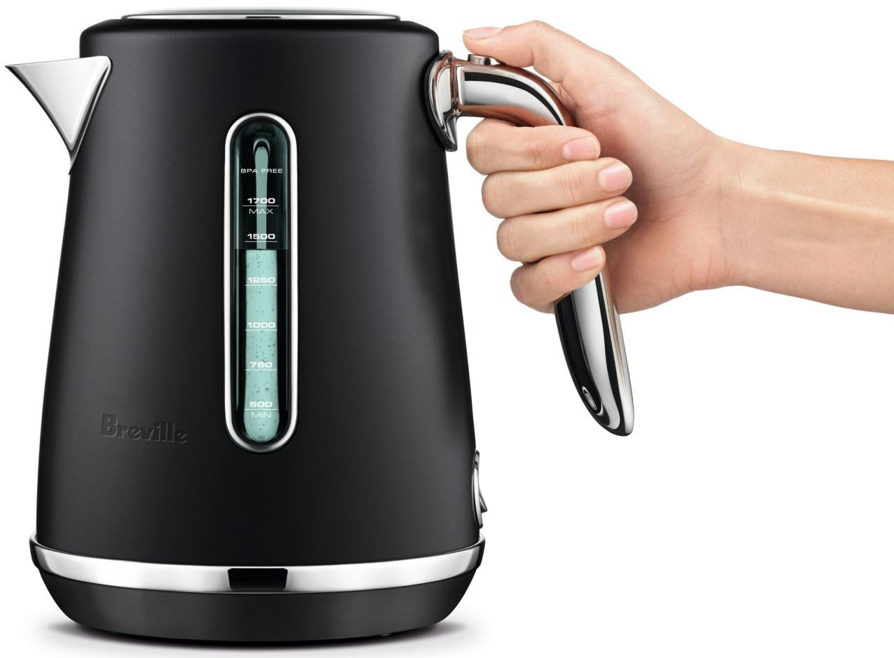 Breville - The Soft Top Luxe Kettle - Black Truffle - Wholesales Supply