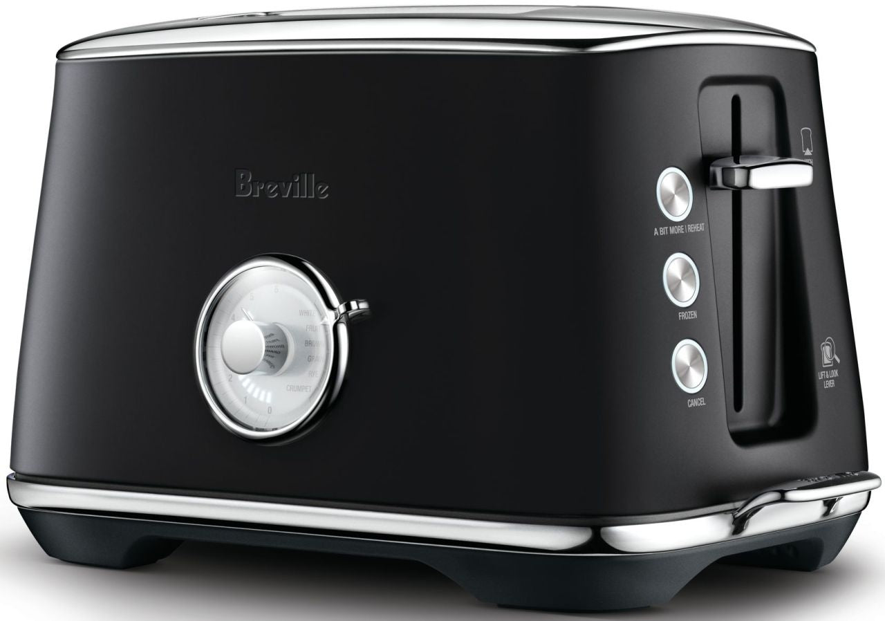 Breville - The Toast Select Luxe 2 Slice Toaster - Black Truffle - Wholesales Supply