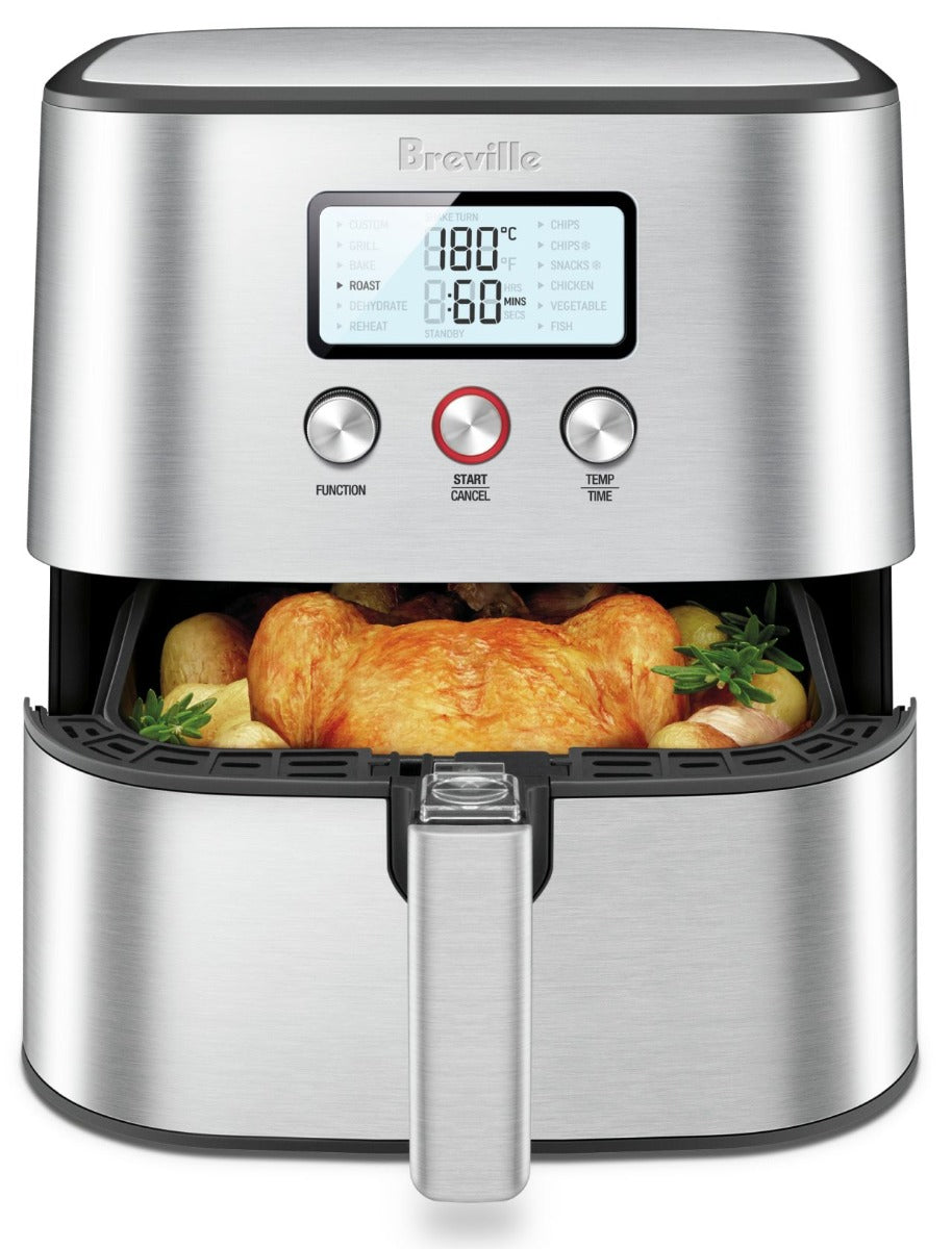 Breville - the Air Fryer Chef Plus - Brushed S/S - Wholesales Supply