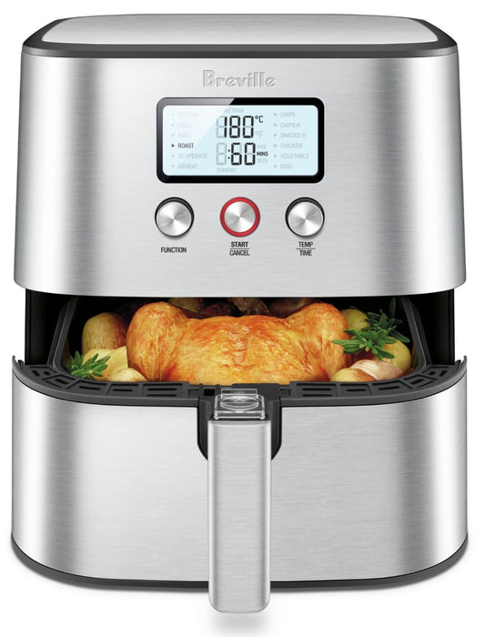 Breville - the Air Fryer Chef Plus - Brushed S/S - Wholesales Supply