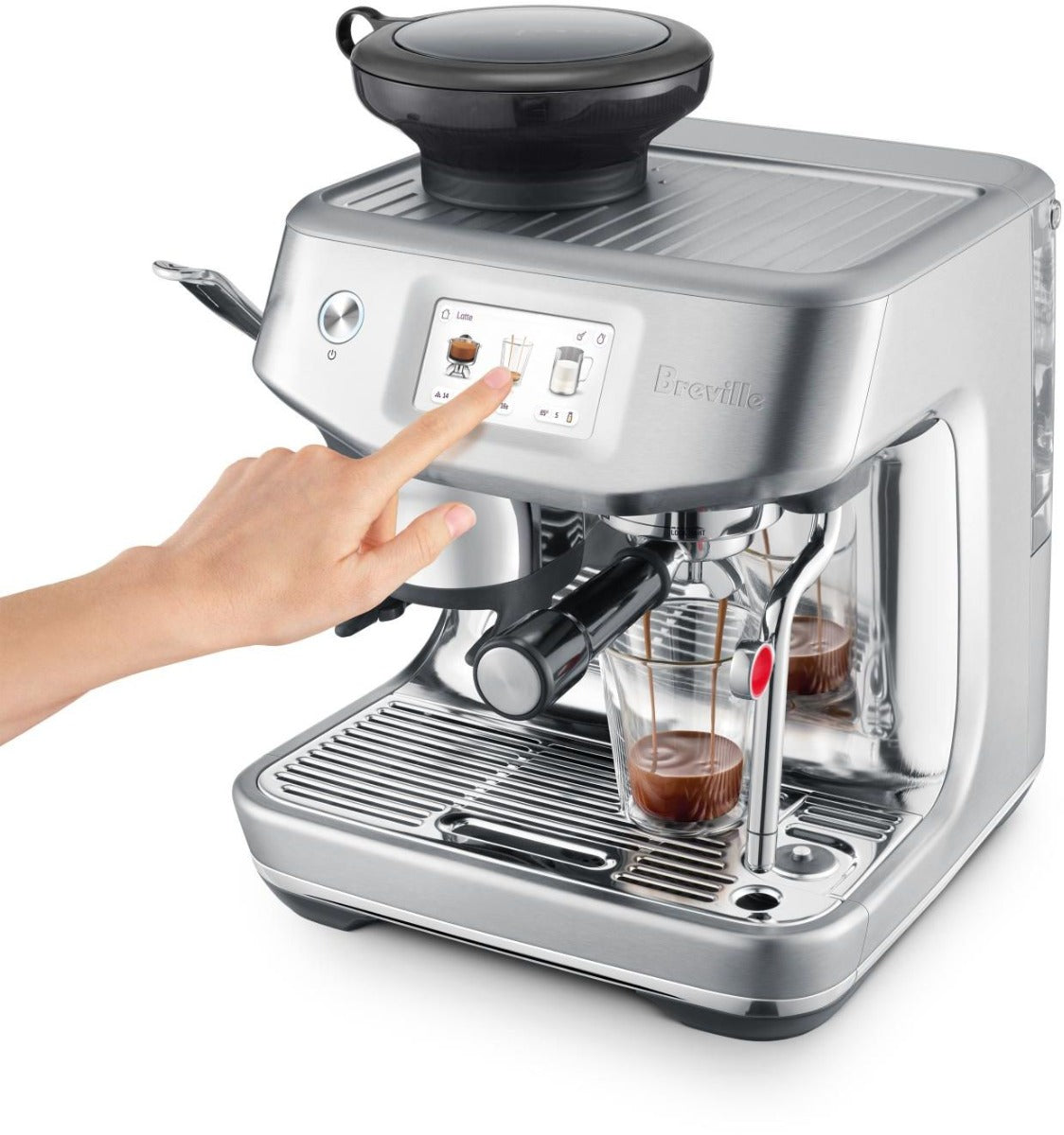 Breville - the Barista Touch Impress Coffee Machine - Brushed Stainless Steel - Wholesales Supply