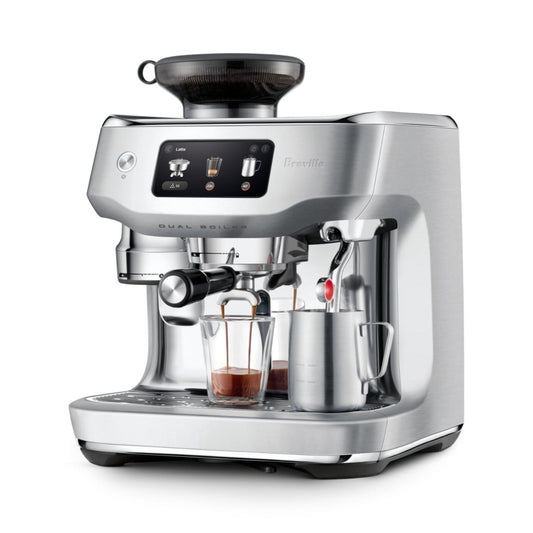 Breville - the Oracle Dual Boiler Automatic Espresso Machine - Brushed Stainless Steel - Wholesales Supply