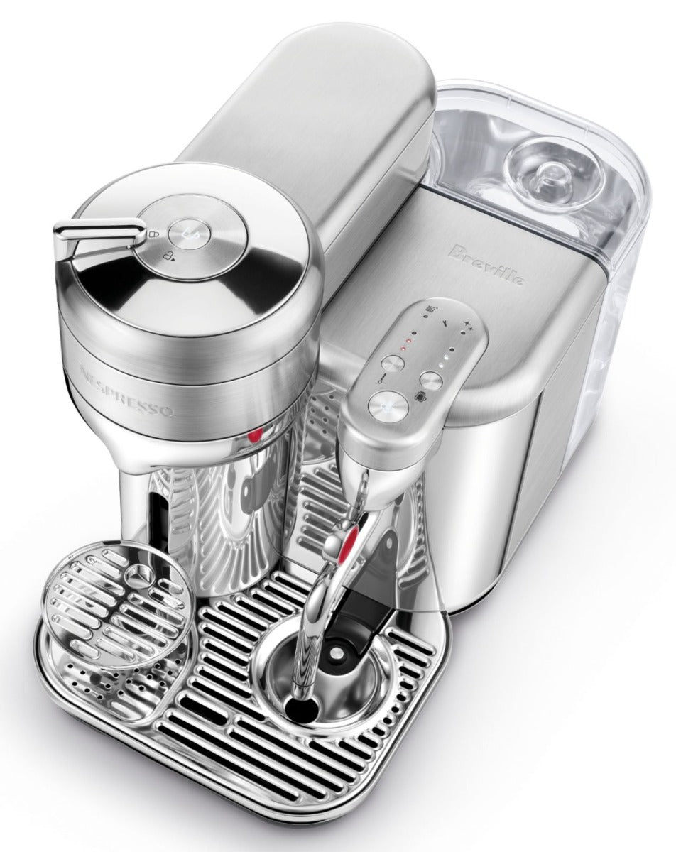 Breville - the Vertuo Creatista Coffee Machine - Brushed Stainless - Wholesales Supply