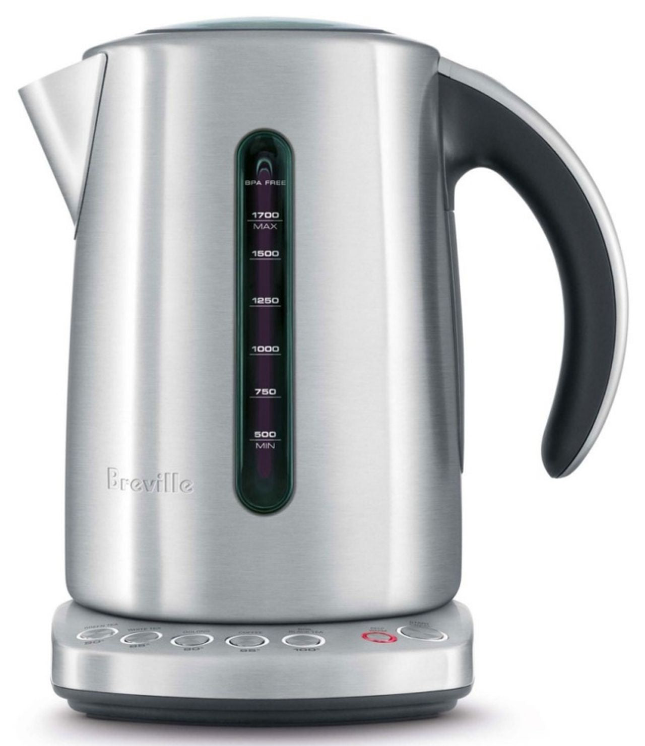 Breville - 1.7L Smart Kettle Brushed Stainless Steel - Wholesales Supply