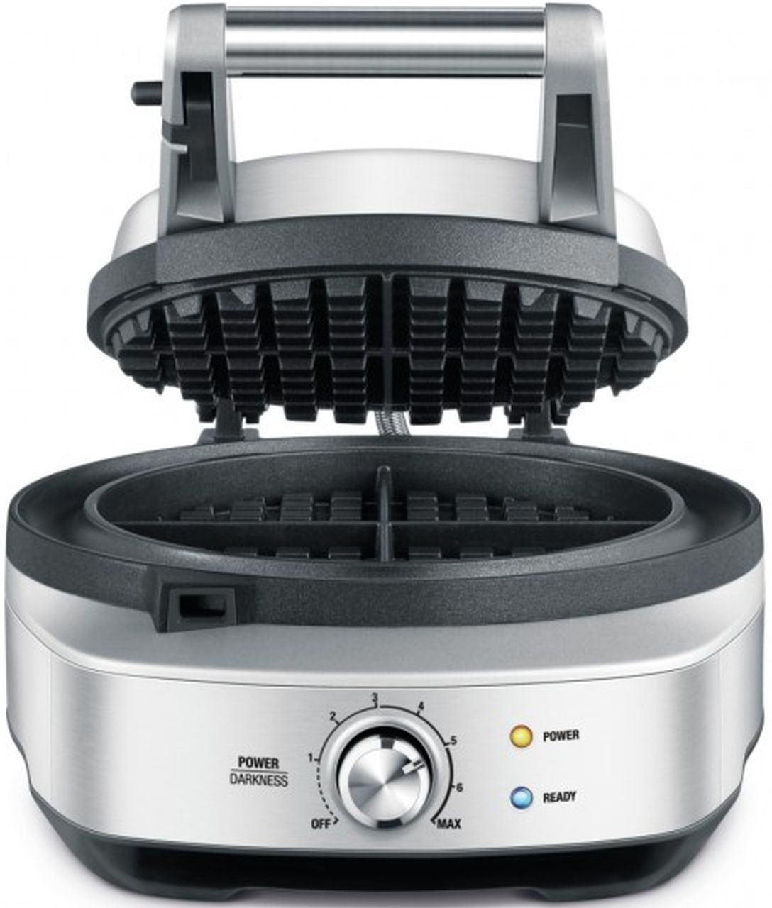 Breville - the No-mess Waffle maker - Brushed Stainless Steel - Wholesales Supply