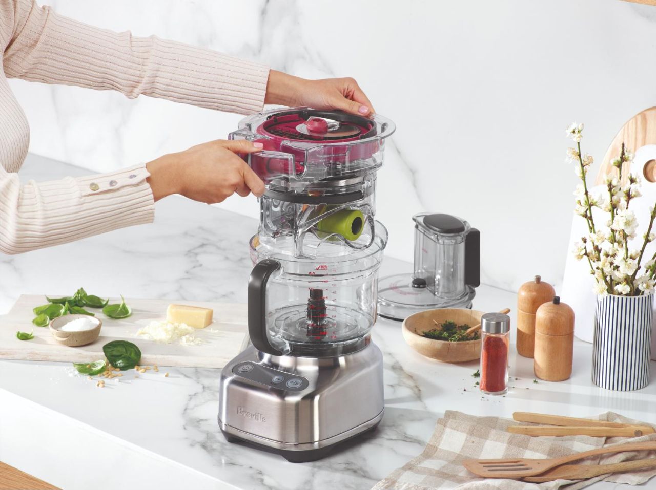 Breville - the Paradice 9 Food Processor - Brushed Stainless Steel - Wholesales Supply