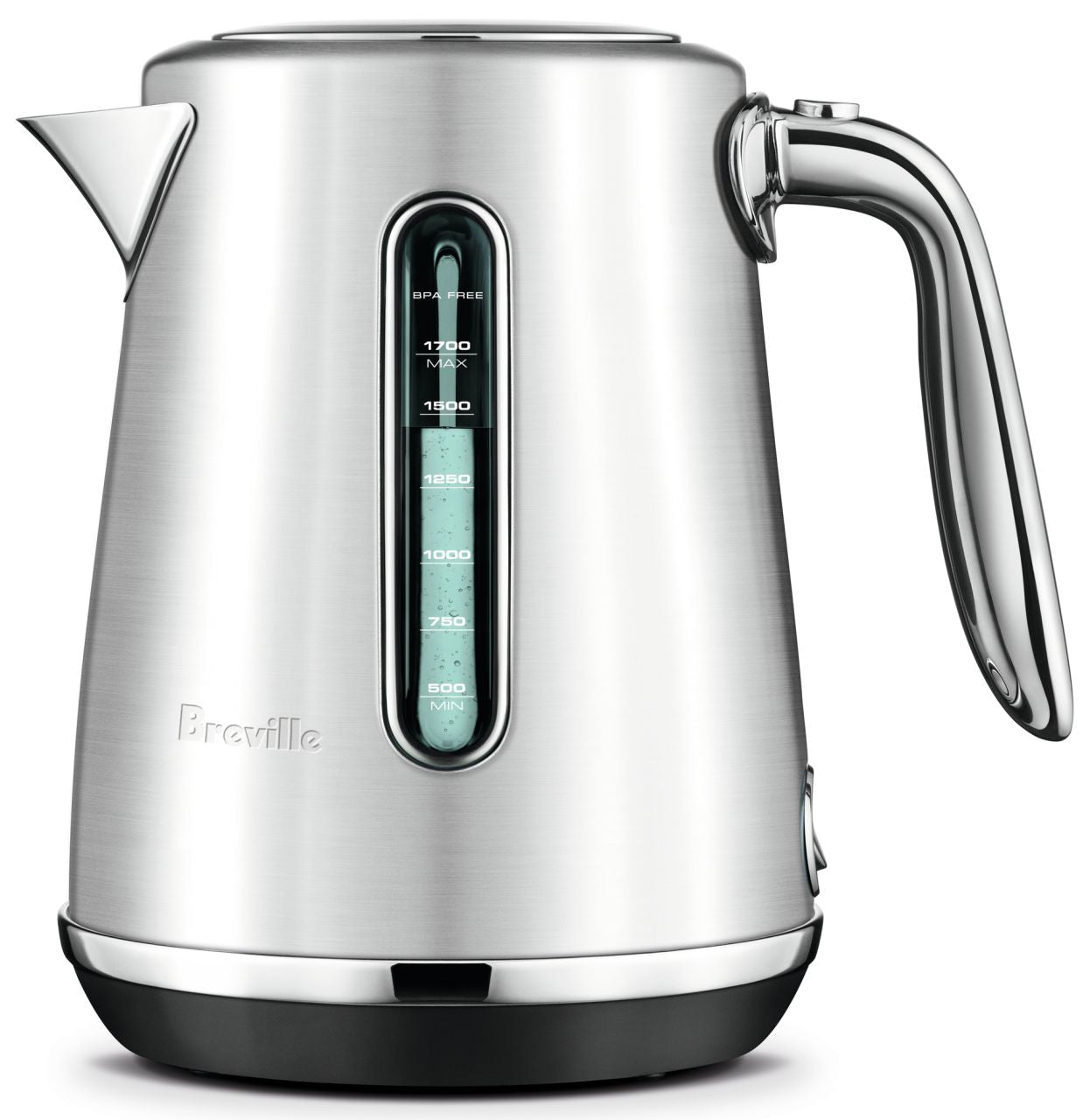 Breville - The Soft Top Luxe Kettle - Brushed Stainless Steel - Wholesales Supply