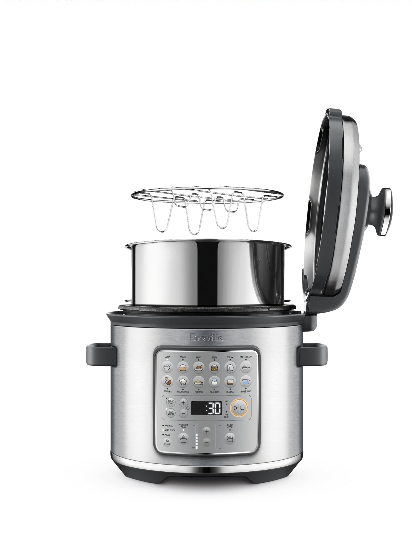 Breville - the Fast Slow GO Pressure Cooker - Wholesales Supply