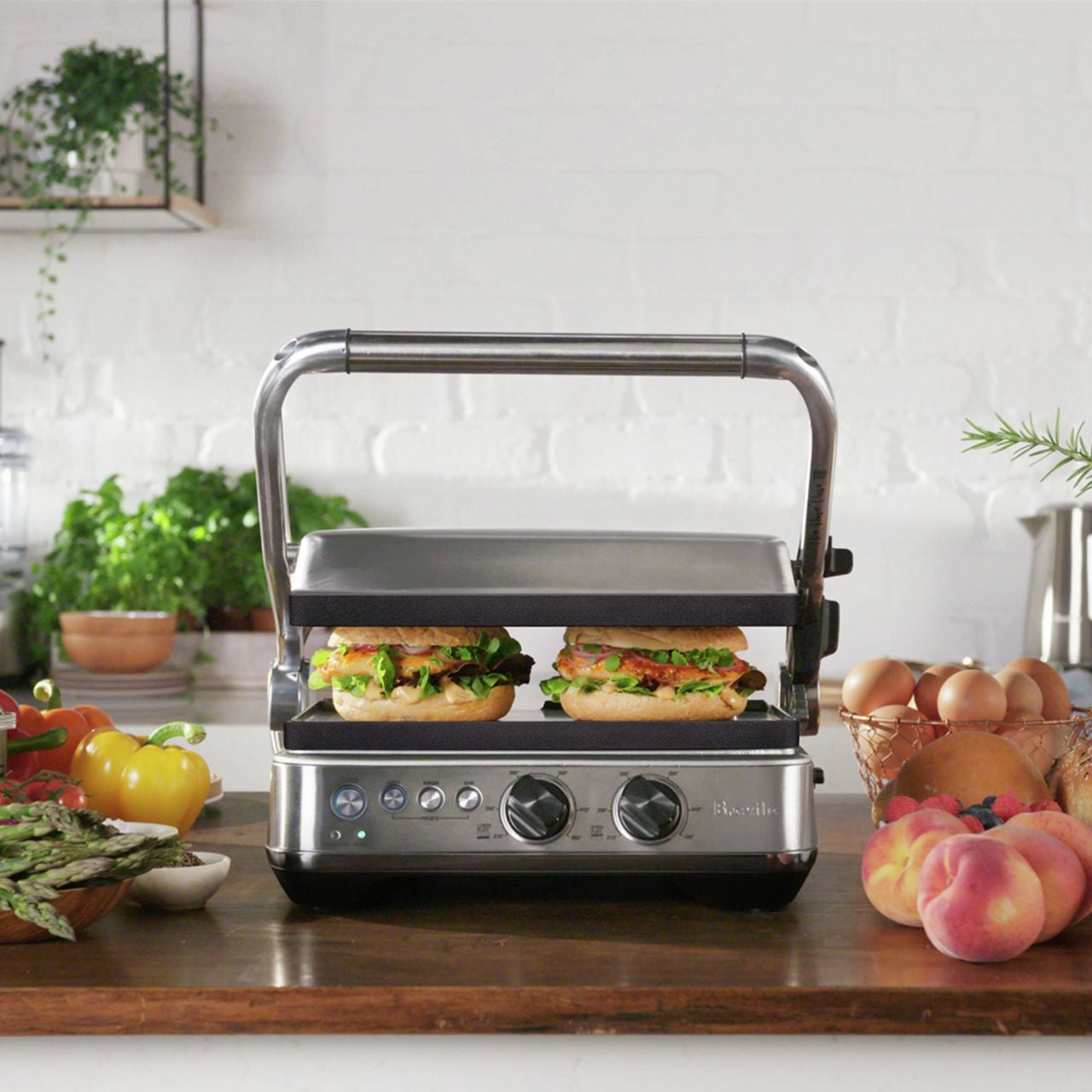 Breville - The��Sear & Press��Grill - Wholesales Supply