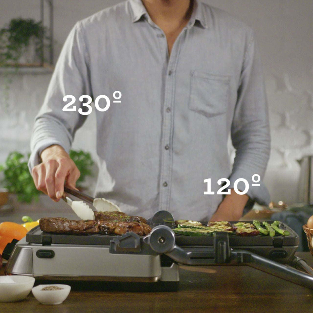 Breville - The��Sear & Press��Grill - Wholesales Supply