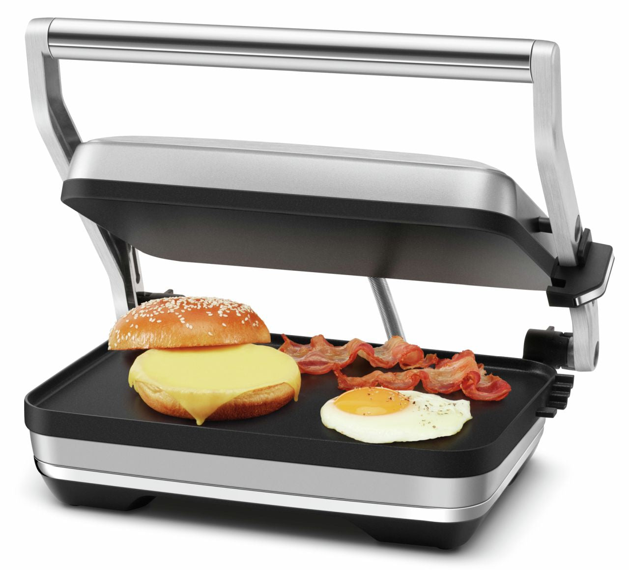 Breville - the Toast and Melt 2 Slice Sandwich Press - Wholesales Supply