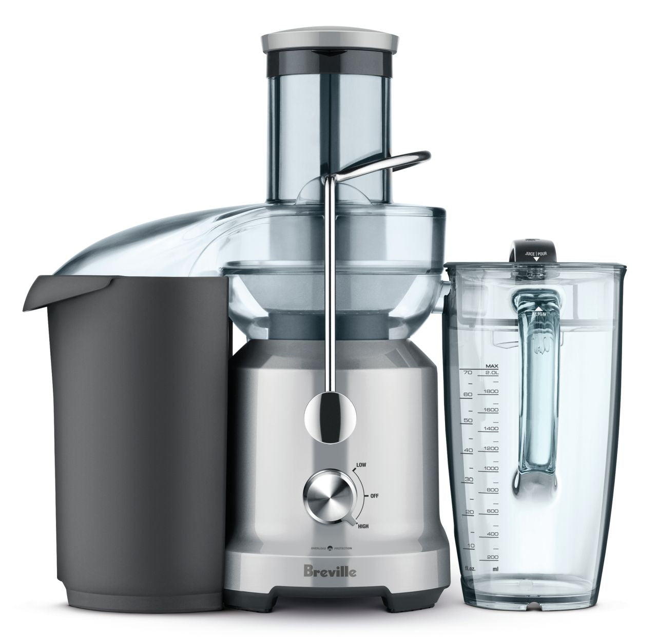 Breville - The Juice Fountain Cold in Silver - Wholesales Supply