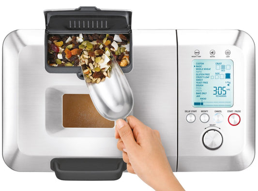 Breville - Custom Loaf Pro 1.25kg Bread Maker - Stainless Steel - Wholesales Supply