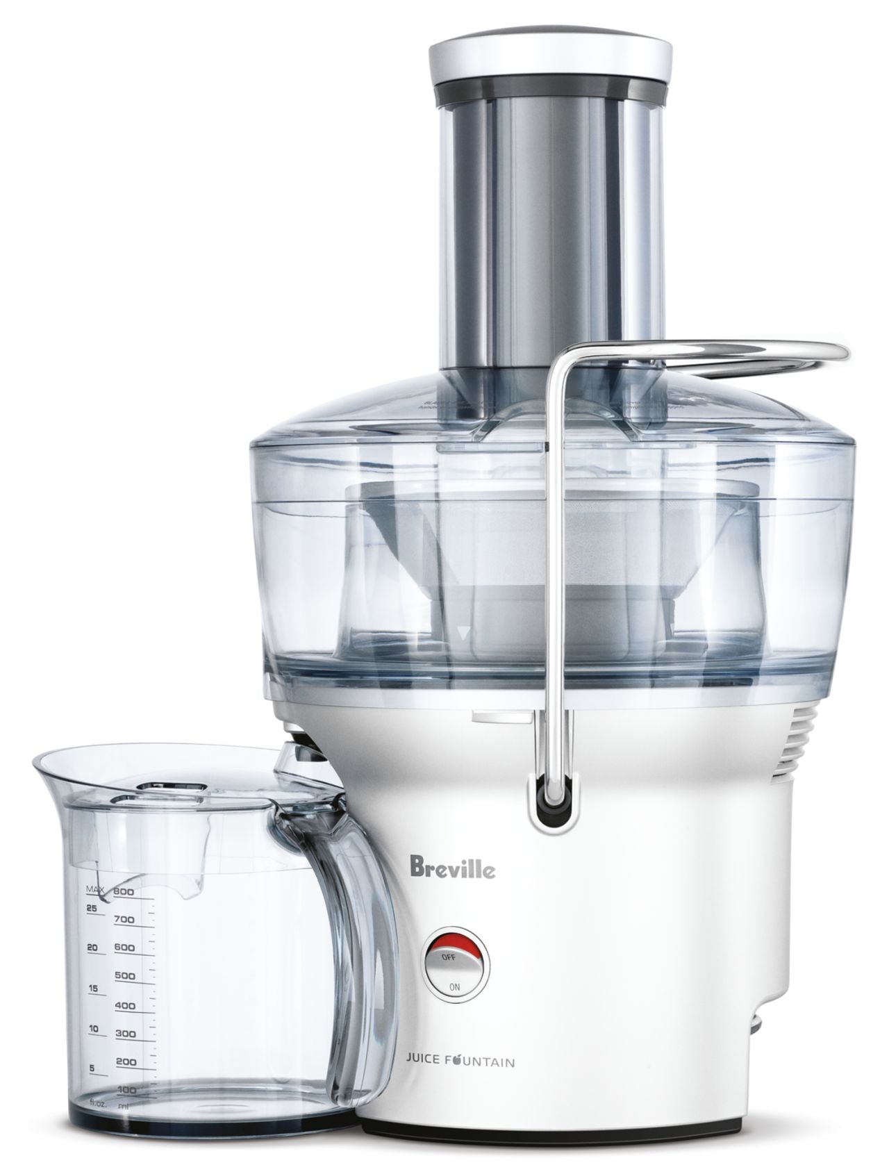 Breville - Juice Fountain Compact Juicer - Stainless Steel - Wholesales Supply