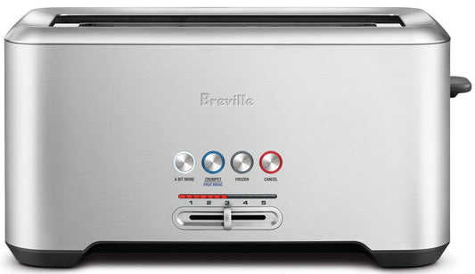 Breville - Lift & Look Pro 4 Slice Toaster - Stainless Steel - Wholesales Supply