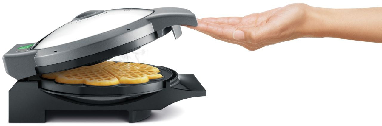 Breville - The Crisp Control Waffle Maker - Stainless Steel - Wholesales Supply