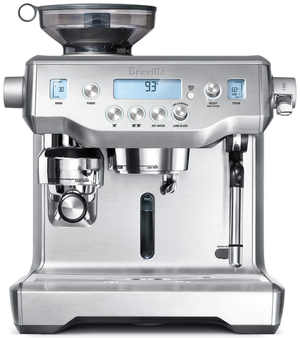 Breville - The Oracle Coffee Machine - Stainless Steel - Wholesales Supply