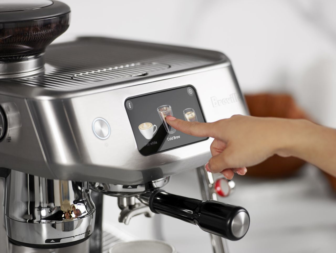 Breville - the Oracle Jet Coffee Machine - Stainless Steel - Wholesales Supply